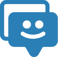 icon os customer smiling